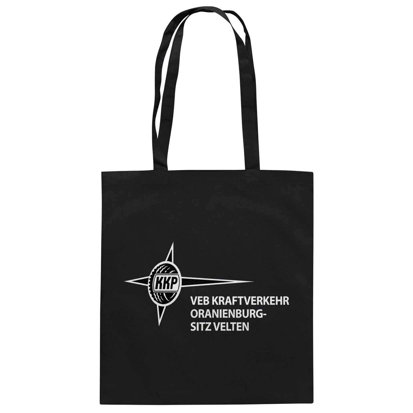 DDR Ostalgie Baumwolltasche • VEB KRAFTVERKEHR ORANIENBURG