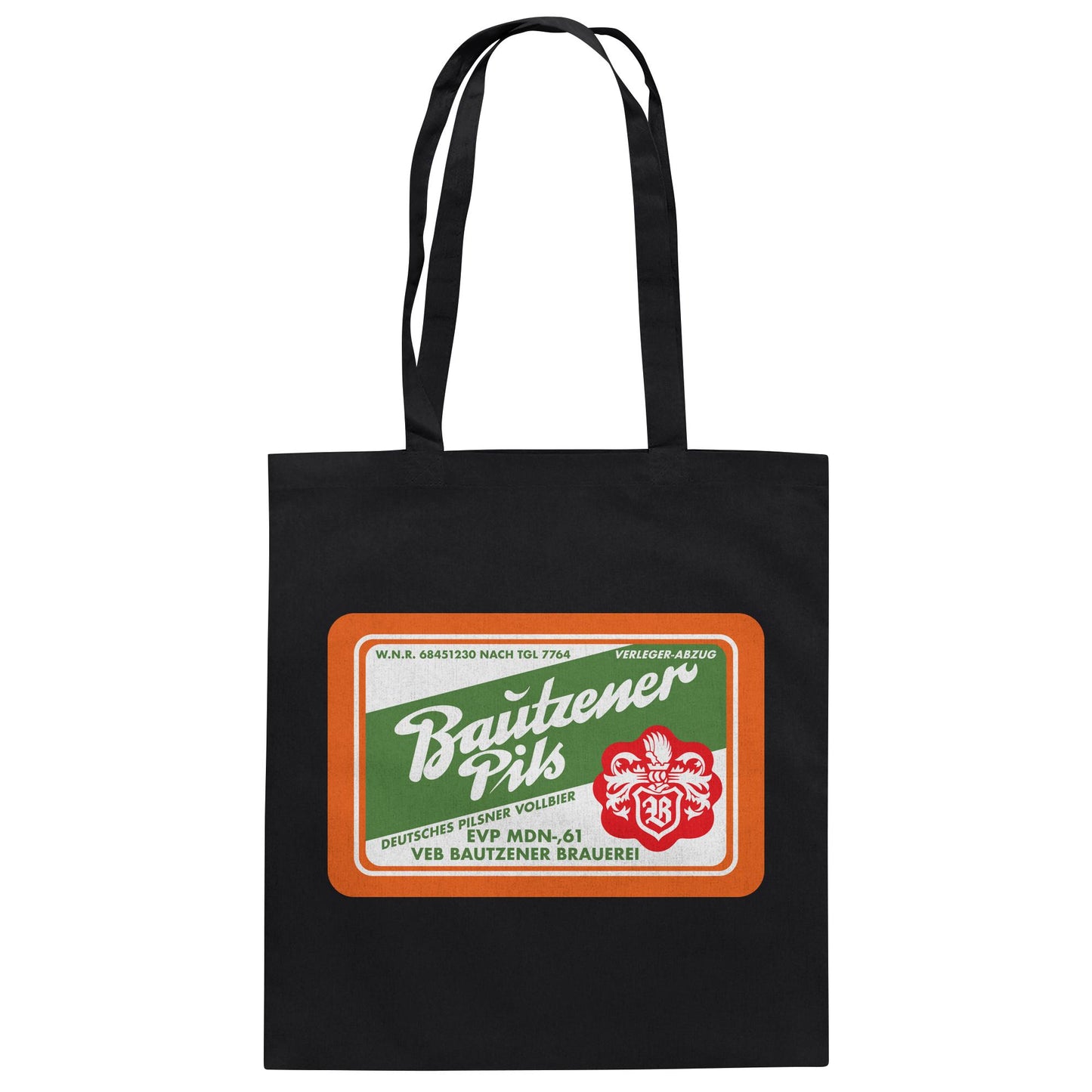 DDR Ostalgie Baumwolltasche • VEB BAUTZENER BRAUEREI