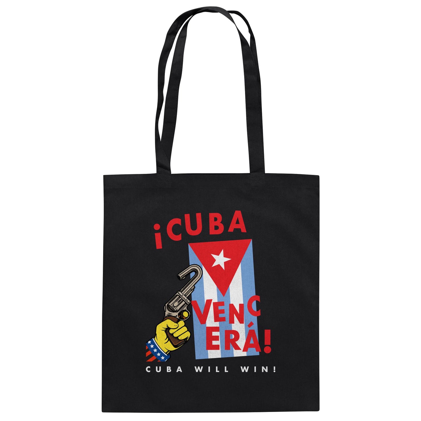 DDR Ostalgie Baumwolltasche • VENCERÁ! CUBA WILL WIN! (ORIGINAL POSTER KUBA)