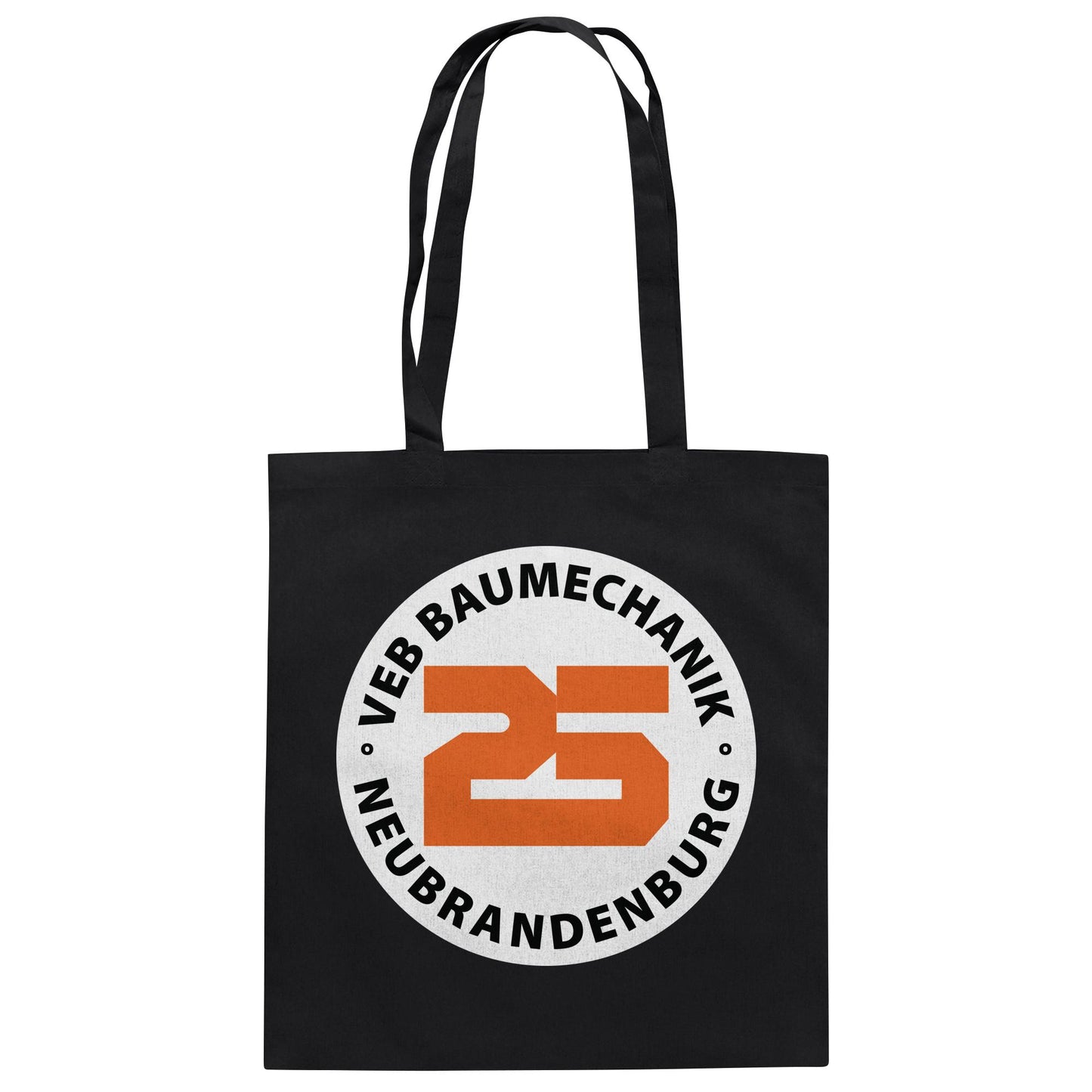 DDR Ostalgie Baumwolltasche • VEB BAUMECHANIK NEUBRANDENBURG