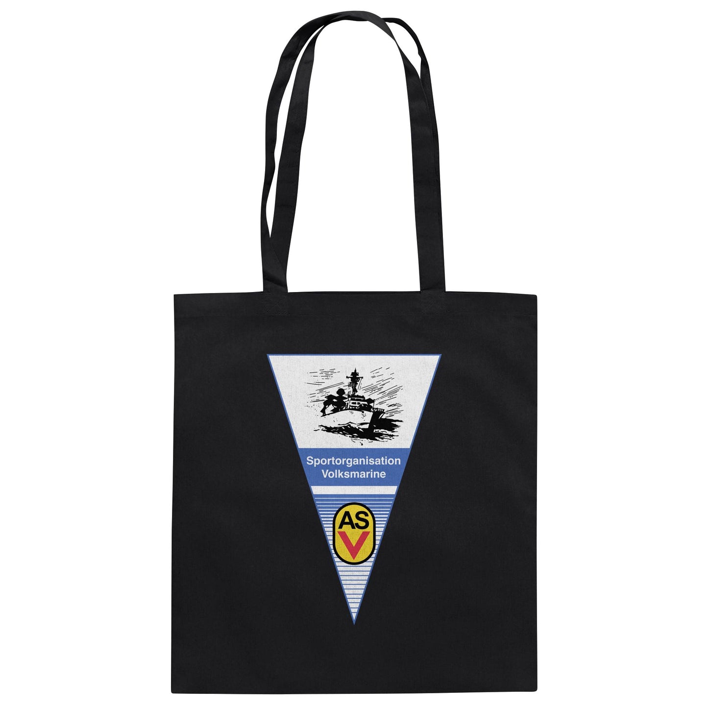 DDR Ostalgie Baumwolltasche • ASV SPORTORGANISATION VOLKSMARINE