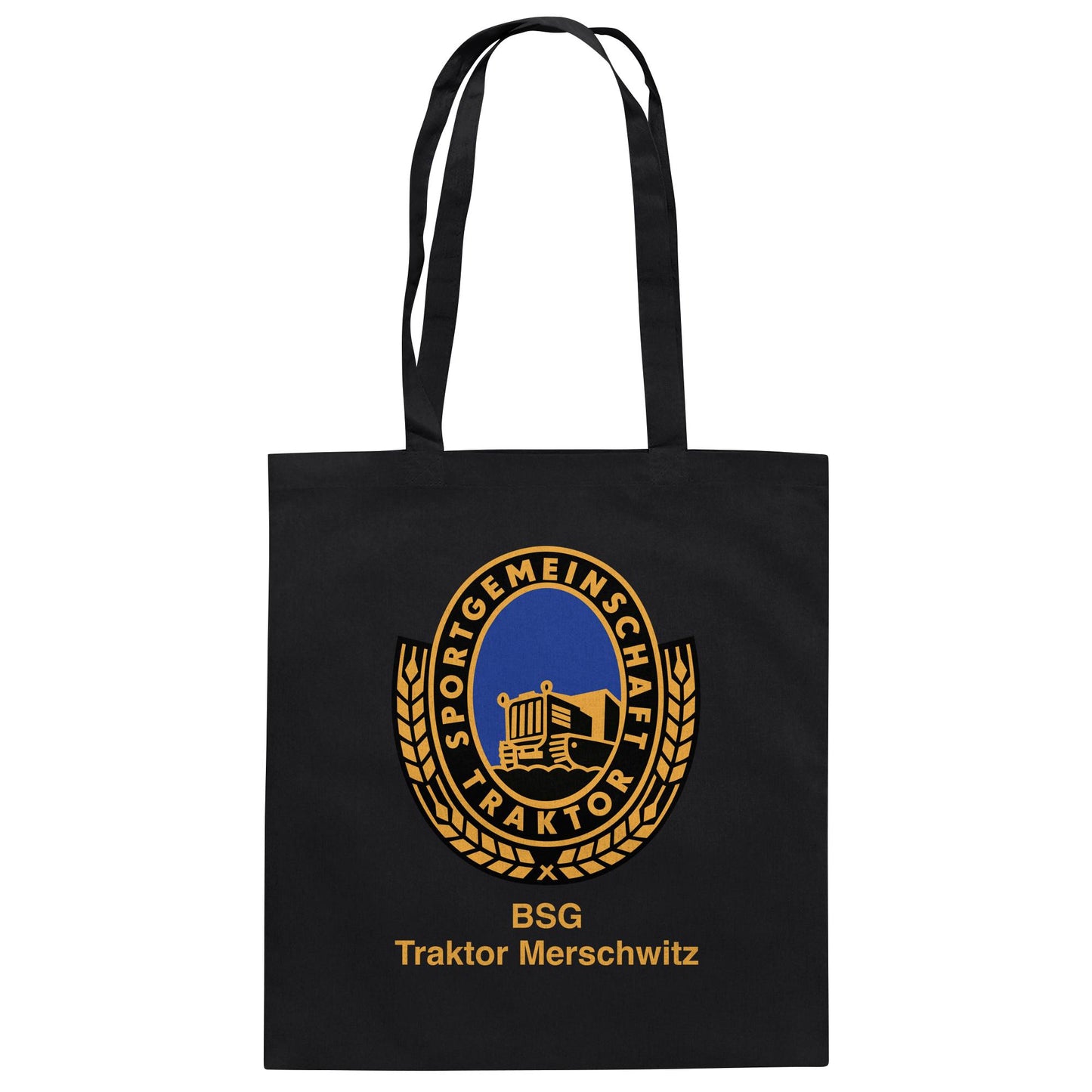 DDR Ostalgie Baumwolltasche • BSG TRAKTOR MERSCHWITZ