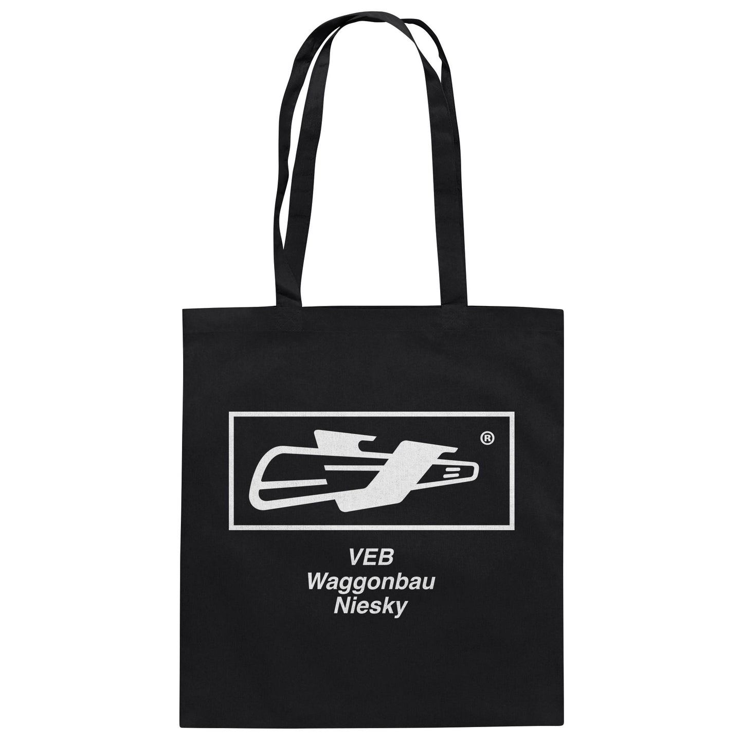DDR Ostalgie Baumwolltasche • VEB WAGGONBAU NIESKY