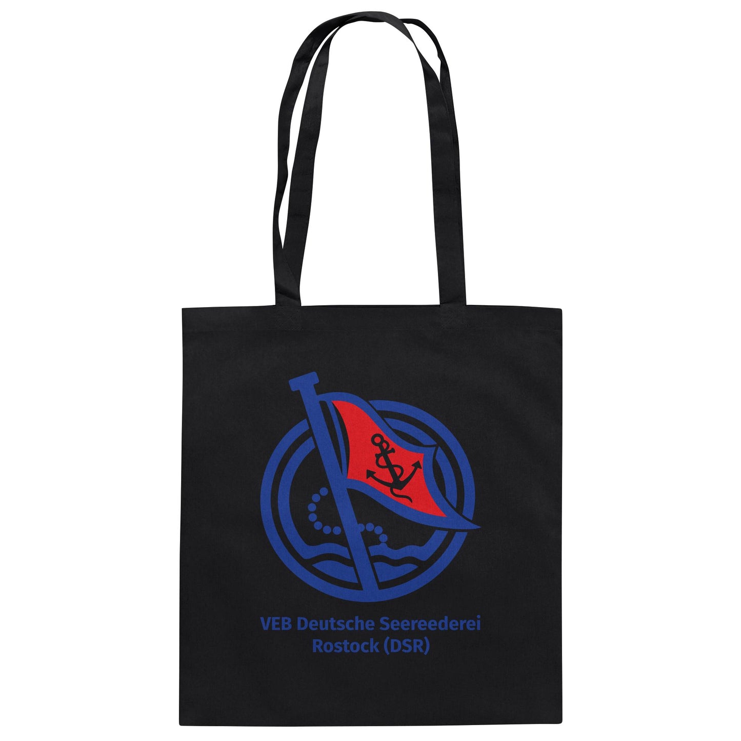 DDR Ostalgie Baumwolltasche • VEB DEUTSCHE SEEREEDEREI ROSTOCK (DSR)