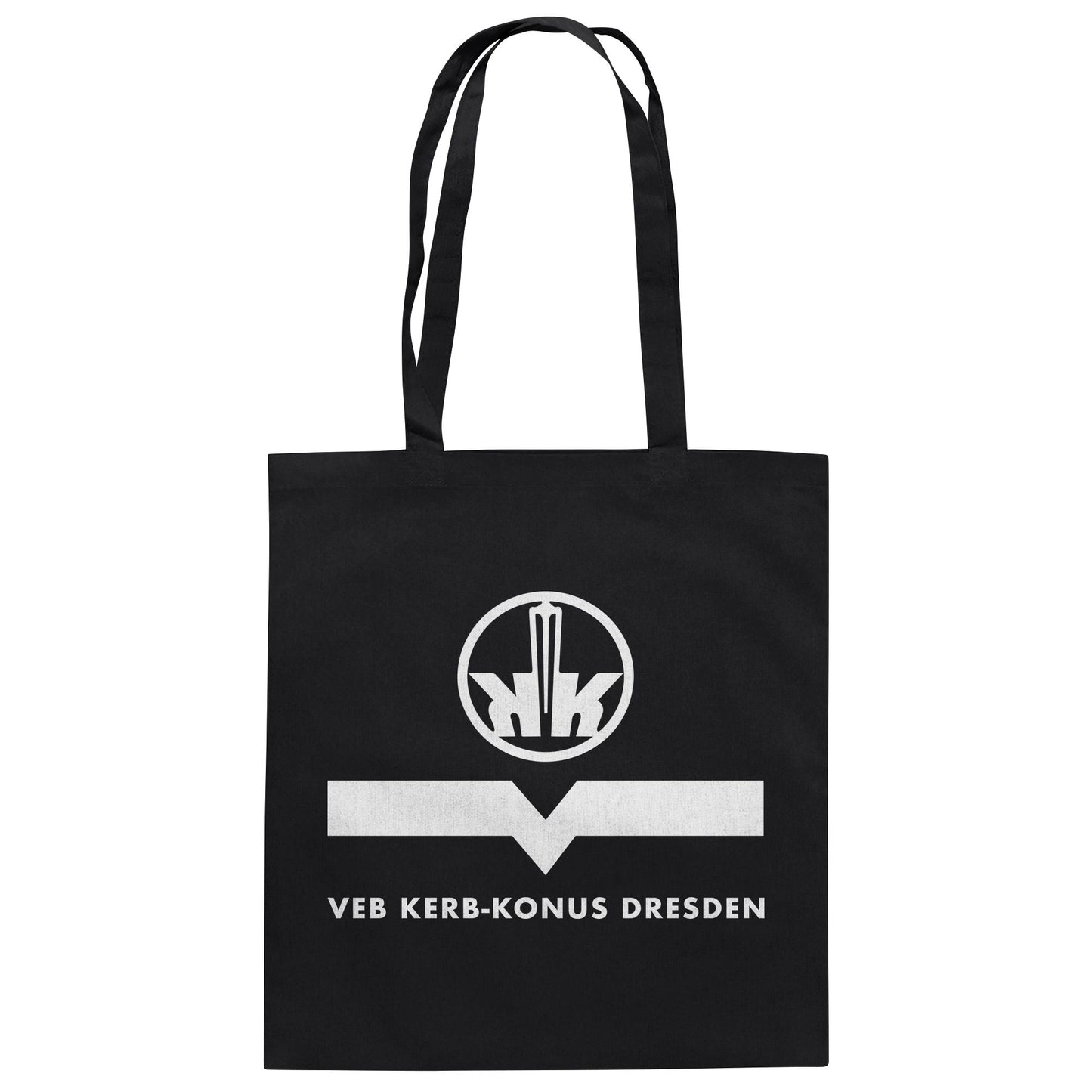 DDR Ostalgie Baumwolltasche • VEB KERB-KONUS DRESDEN