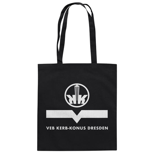 DDR Ostalgie Baumwolltasche • VEB KERB-KONUS DRESDEN
