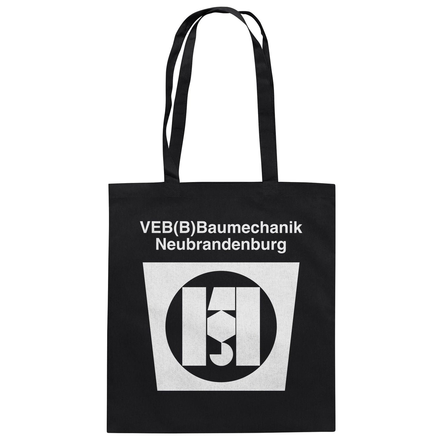 DDR Ostalgie Baumwolltasche • VEB BAUMECHANIK NEUBRANDENBURG
