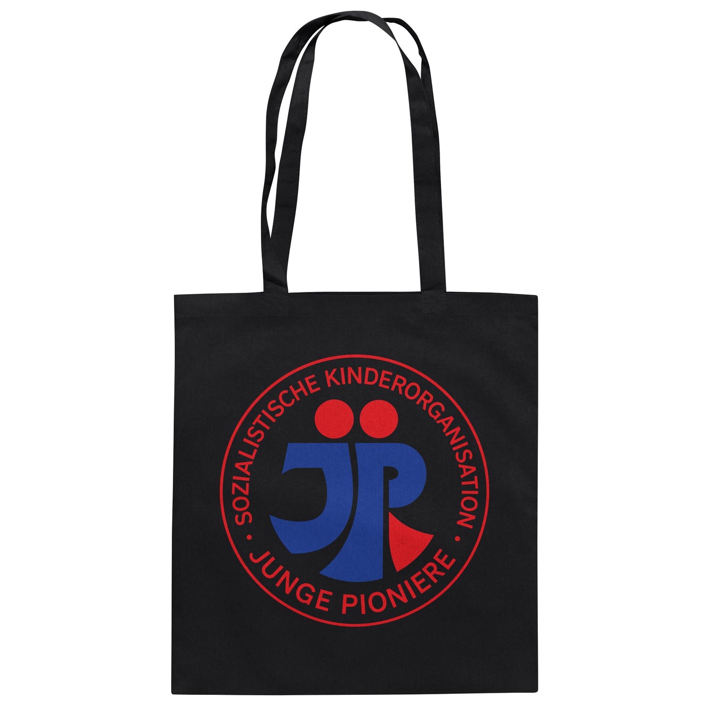 DDR Ostalgie Baumwolltasche • JP - JUNGE PIONIERE (ORIGINAL NICKI-MOTIV)
