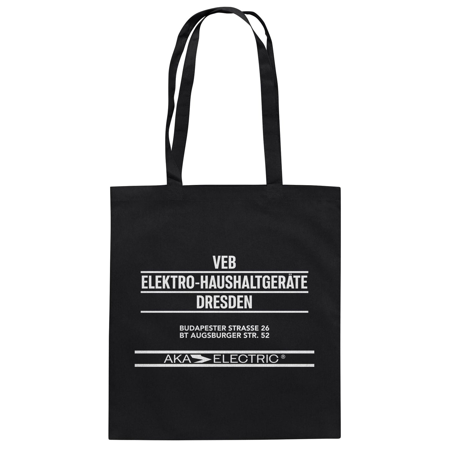 DDR Ostalgie Baumwolltasche • AKA ELECTRIC DRESDEN
