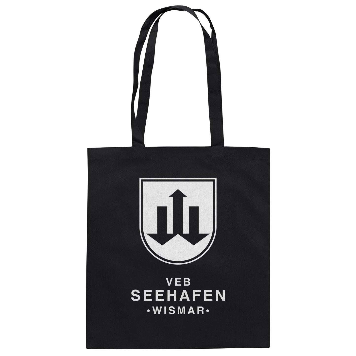 DDR Ostalgie Baumwolltasche • VEB SEEHAFEN WISMAR