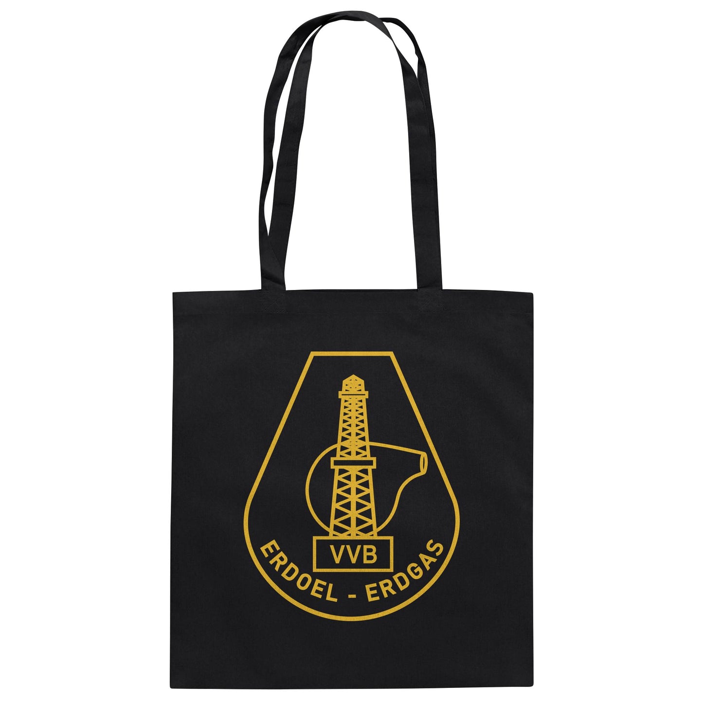 DDR Ostalgie Baumwolltasche • VVB ERDOEL-ERDGAS