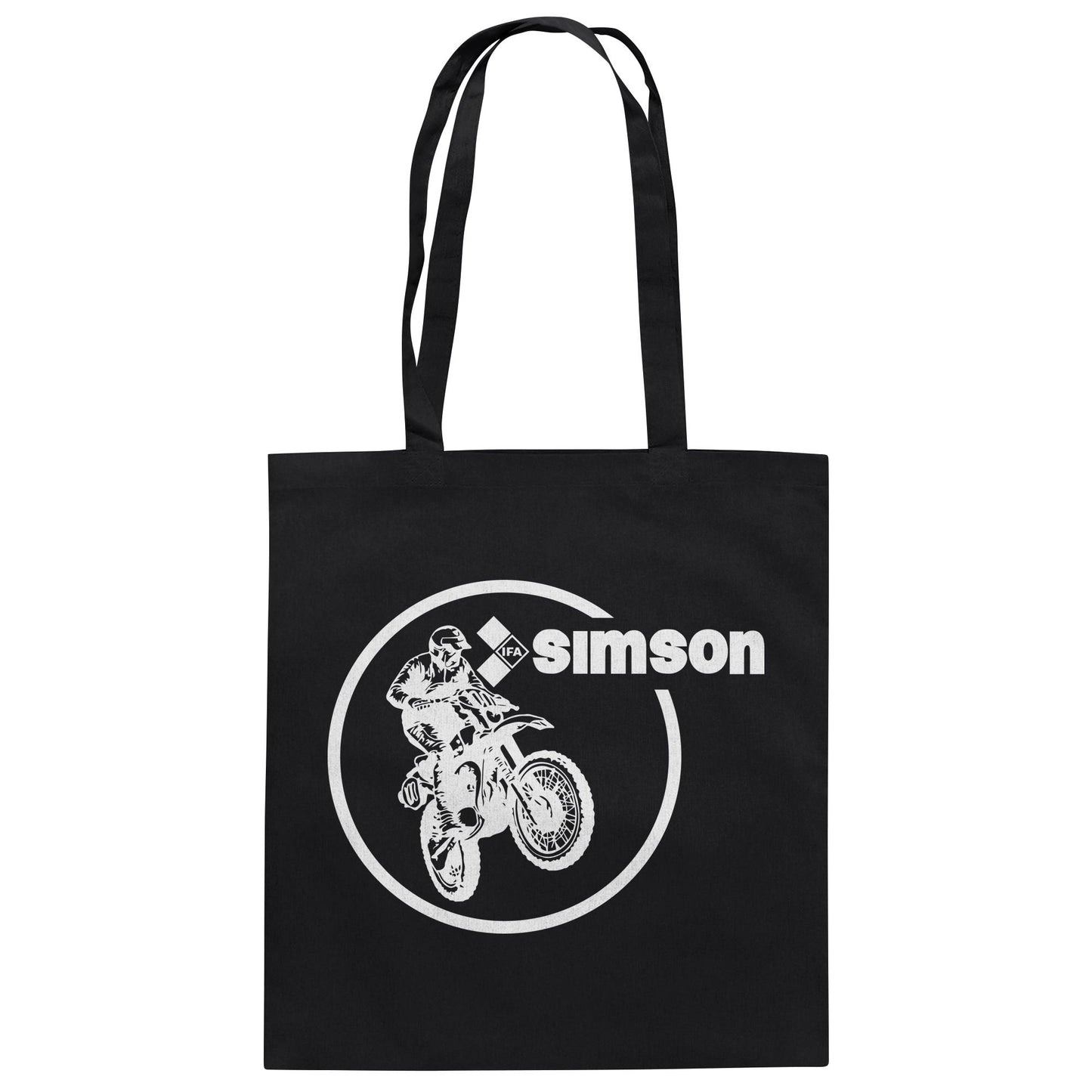 DDR Ostalgie Baumwolltasche • IFA SIMSON CROSS (ORIGINAL NICKI MOTIV)