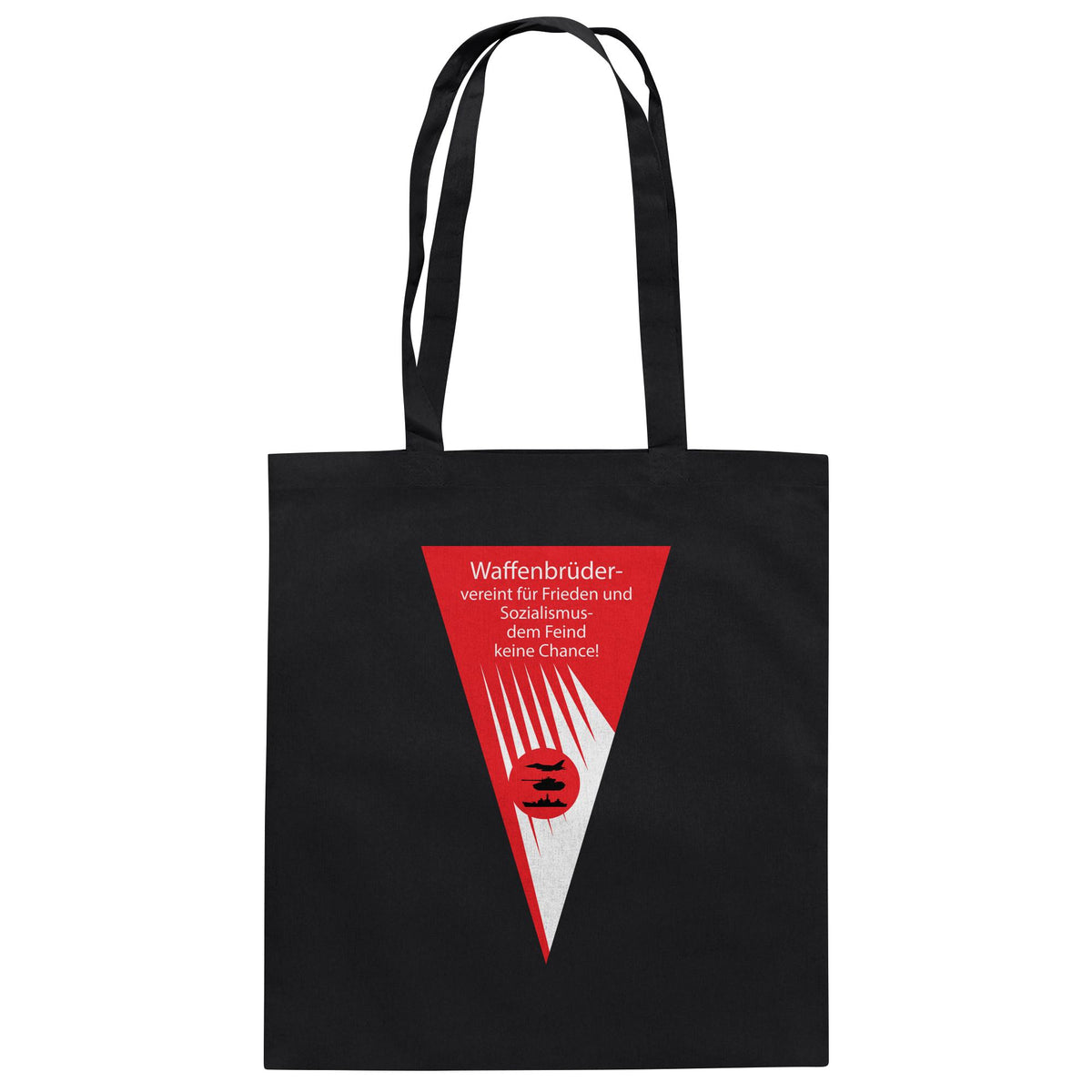 NVA - WAFFENBRÜDER | DDR Ostalgie Baumwolltasche