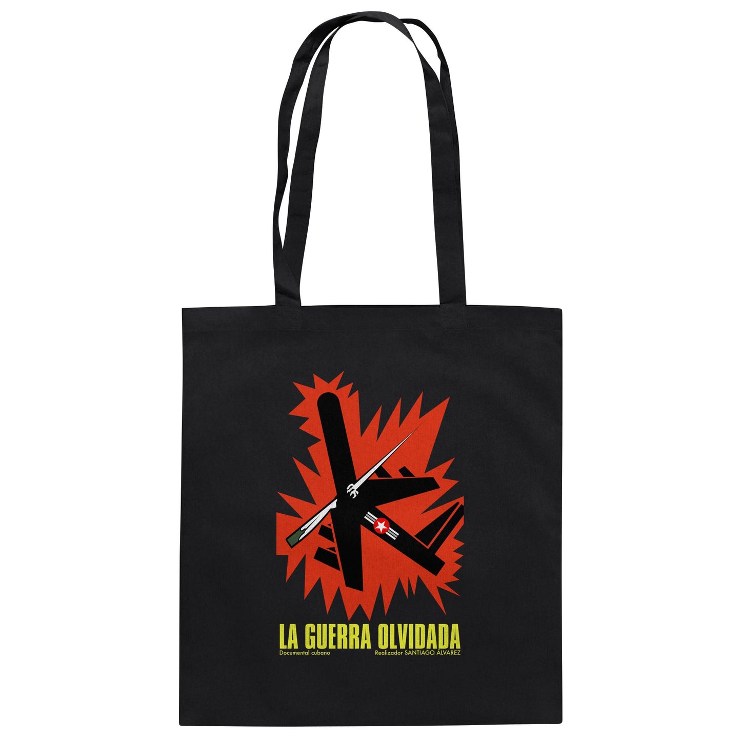 DDR Ostalgie Baumwolltasche • KUBA - LA GUERRA OLVIDADA (ORIGINAL POSTER