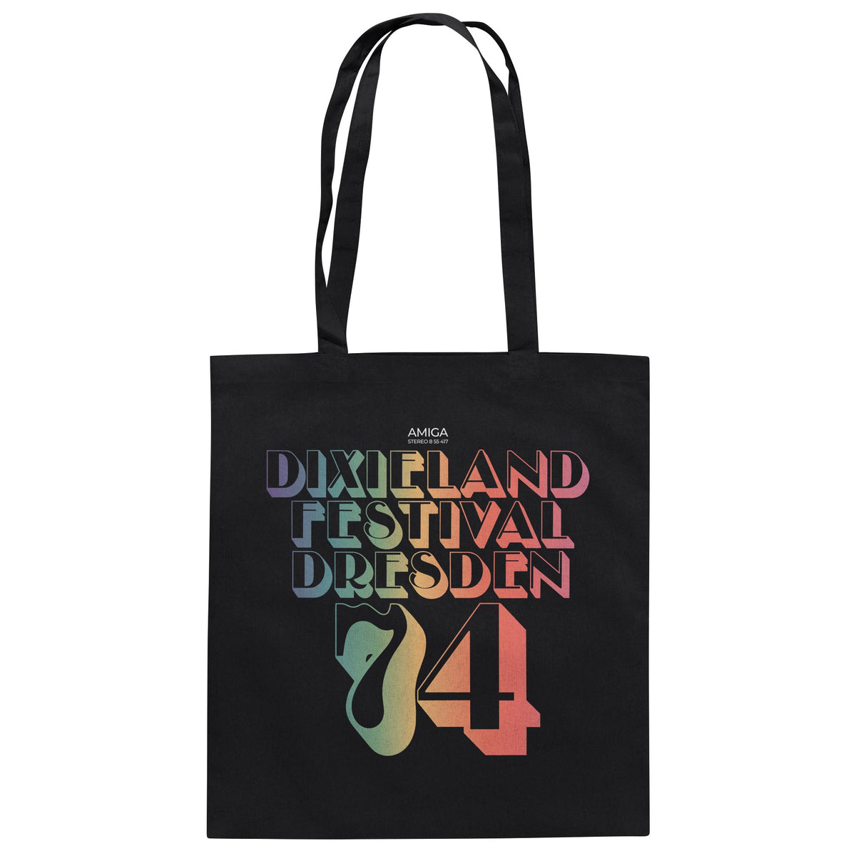 DDR Ostalgie Baumwolltasche • DIXIELAND FESTIVAL DRESDEN 1974 (ORIGINAL-PLATTE)
