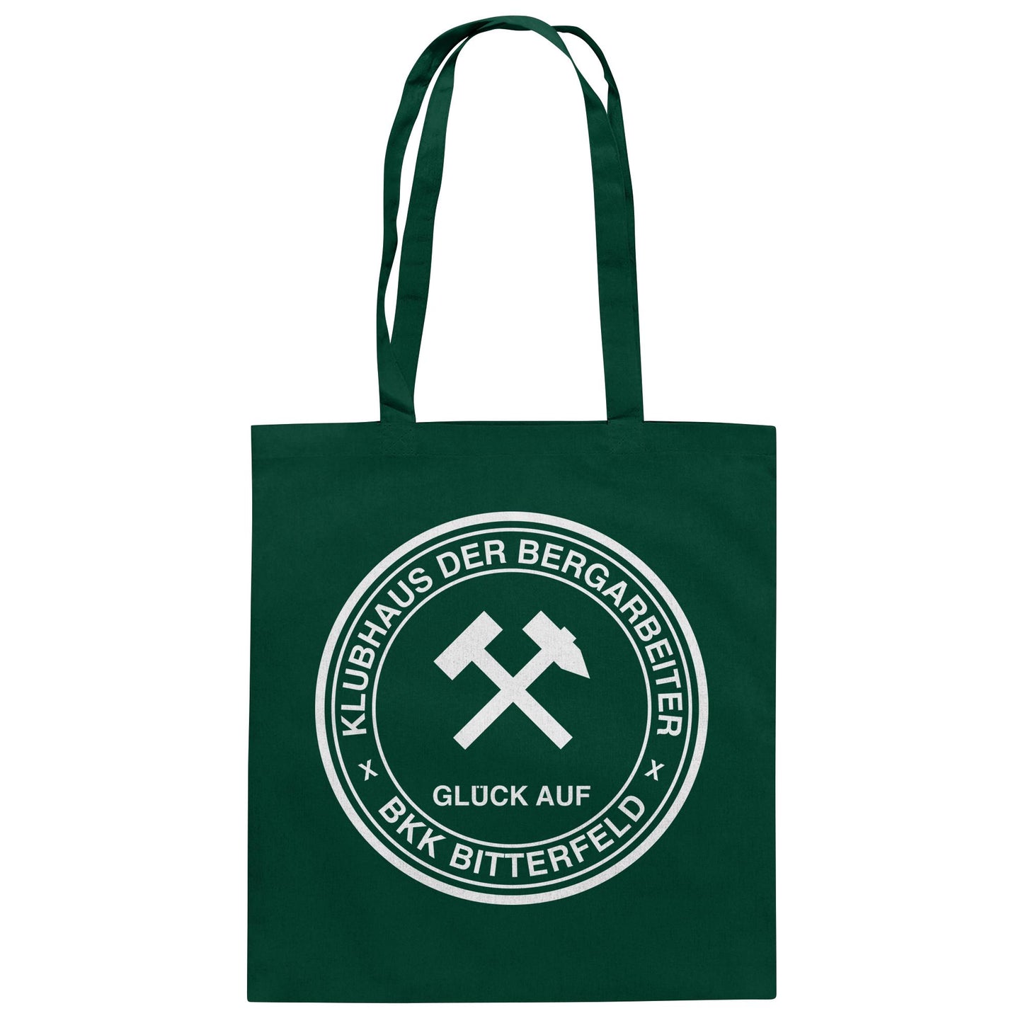 DDR Ostalgie Baumwolltasche • KLUBHAUS DER BERGARBEITER BITTERFELD