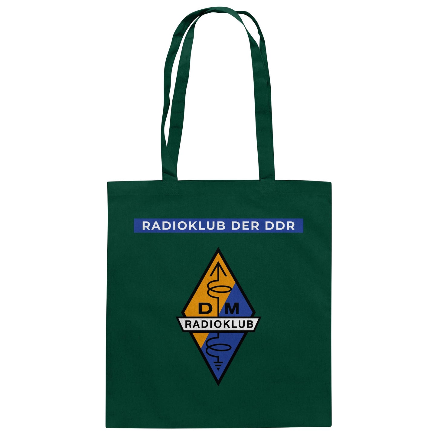 DDR Ostalgie Baumwolltasche • RADIOKLUB DER DDR