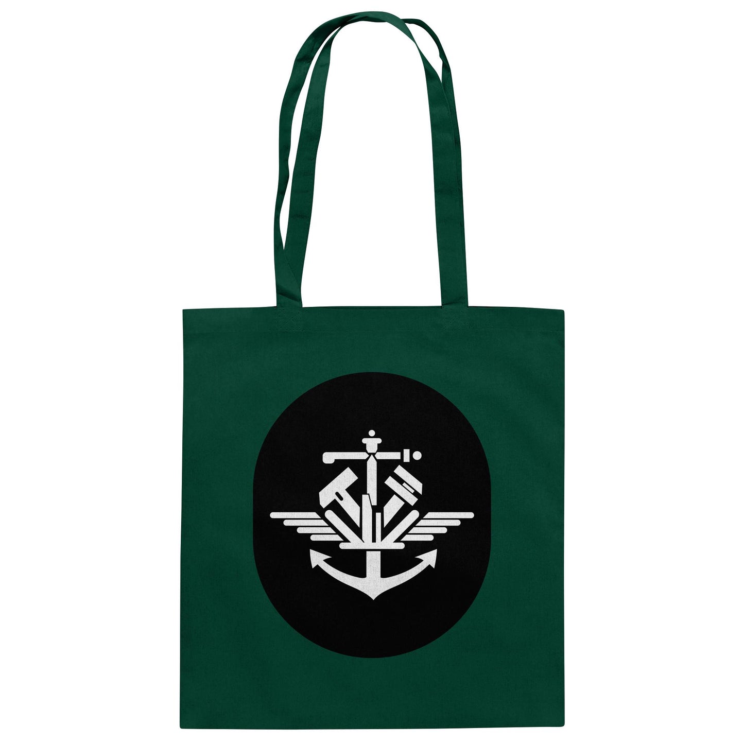 DDR Ostalgie Baumwolltasche • NVA EMBLEM - MILITÄRTRANSPORTWESEN
