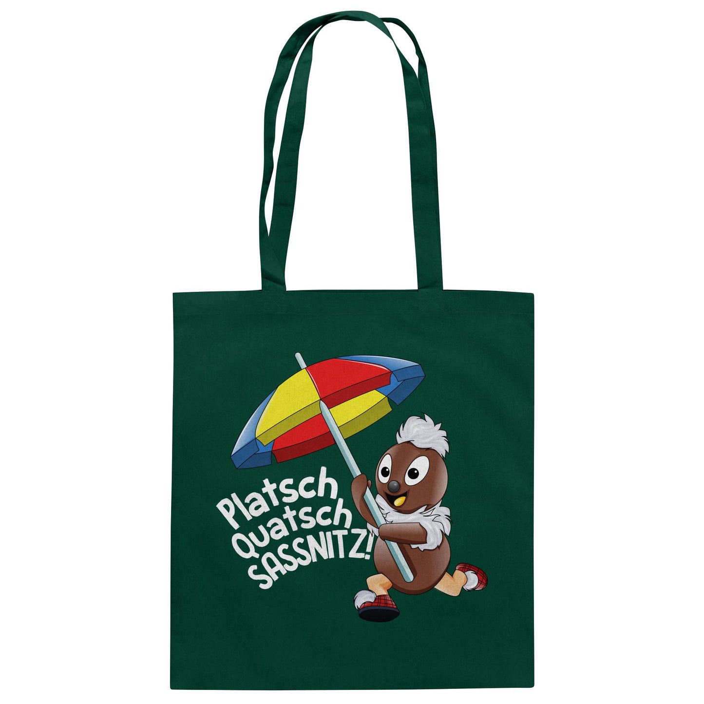 Pitti Stadt Nicki (Baumwolltasche) • PLATSCH QUATSCH SASSNITZ