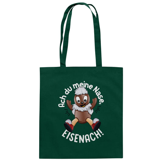 Pitti Stadt Nicki (Baumwolltasche) • ACH DU MEINE NASE EISENACH!