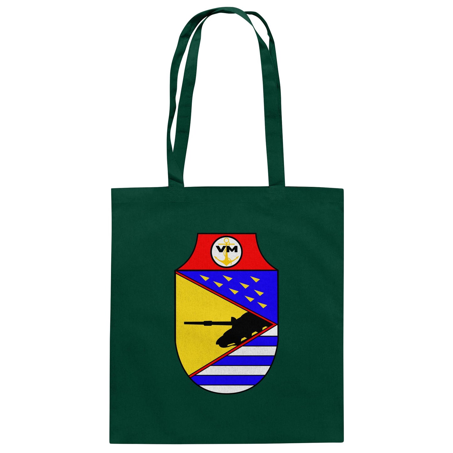 DDR Ostalgie Baumwolltasche • NVA EMBLEM - LANDUNGSKRÄFTE