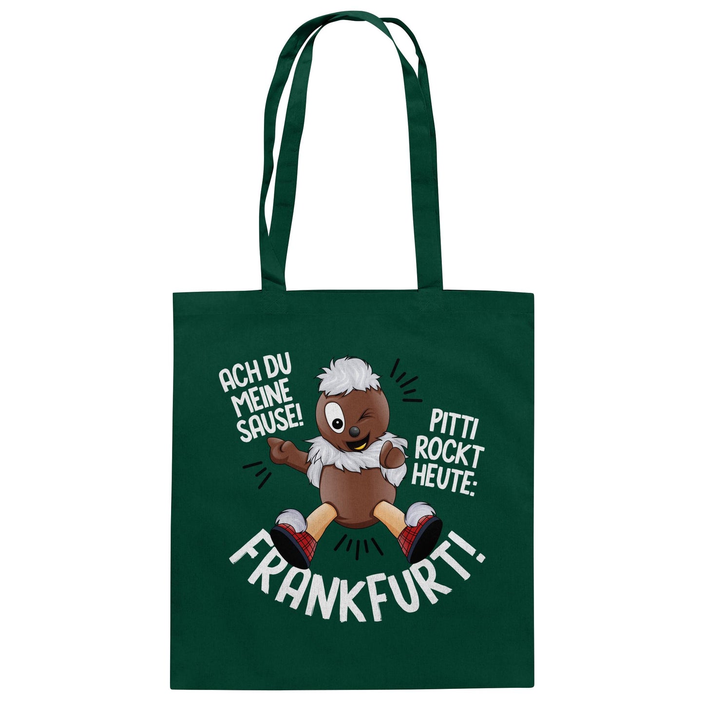 Pitti Stadt Nicki (Baumwolltasche) • PITTI ROCKT HEUTE FRANKFURT!