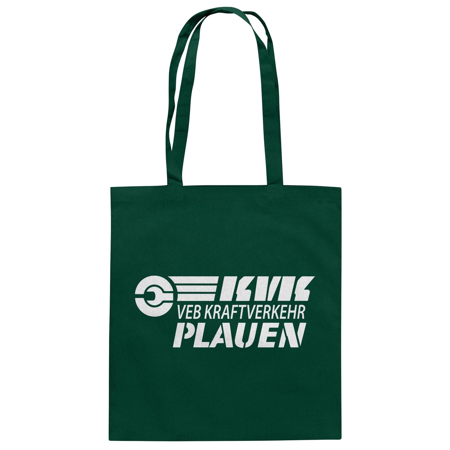 DDR Ostalgie Baumwolltasche • VEB KRAFTVERKEHR PLAUEN