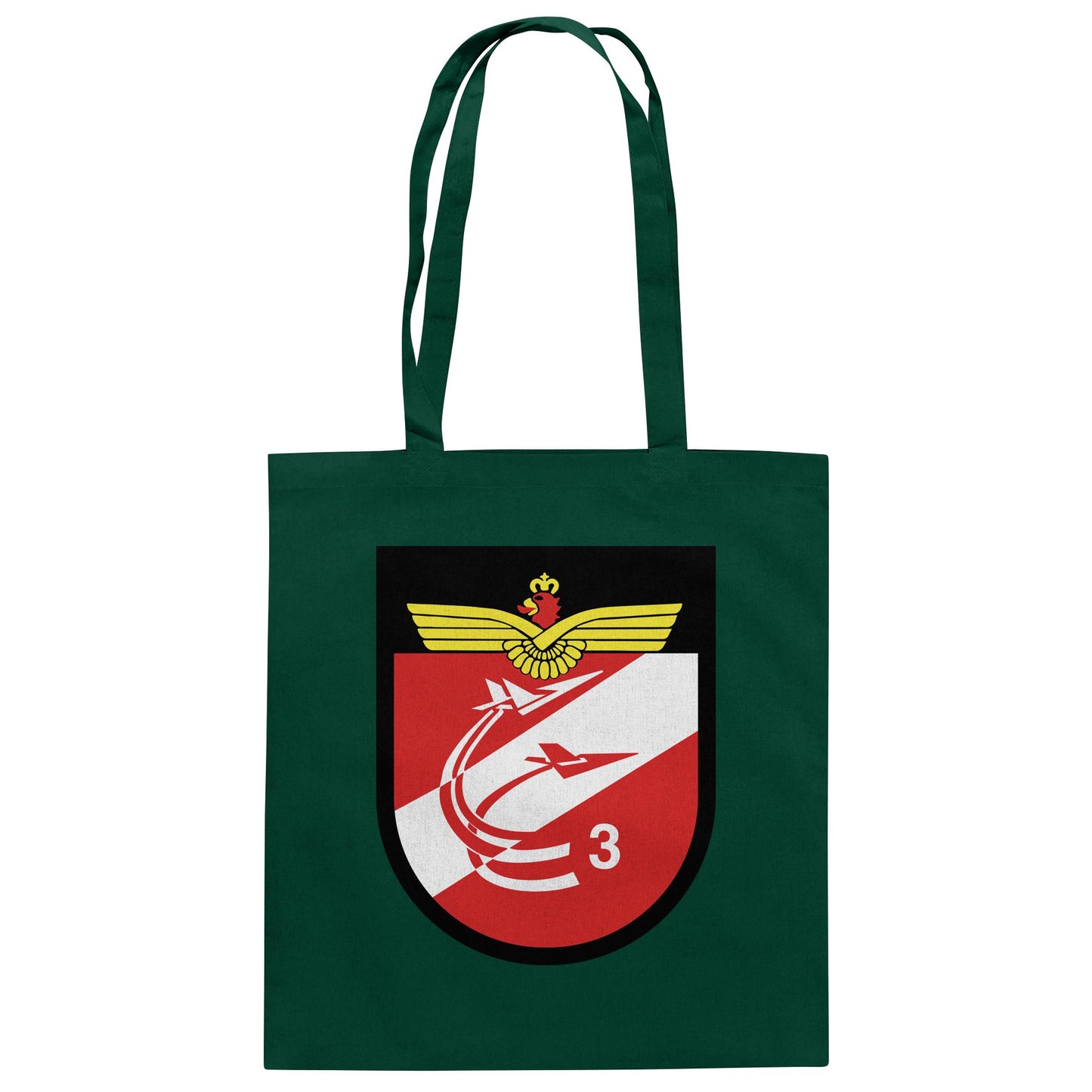 DDR Ostalgie Baumwolltasche • NVA EMBLEM - JAGDGESCHWADER 3