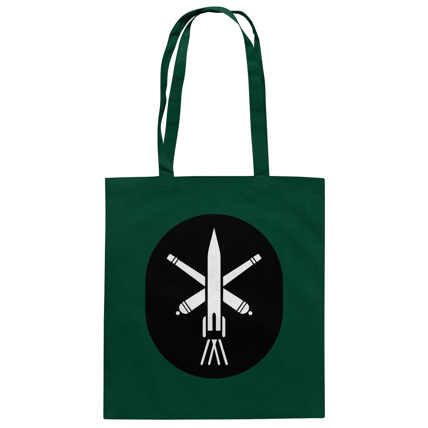 DDR Ostalgie Baumwolltasche • NVA EMBLEM - ARTILLERIE