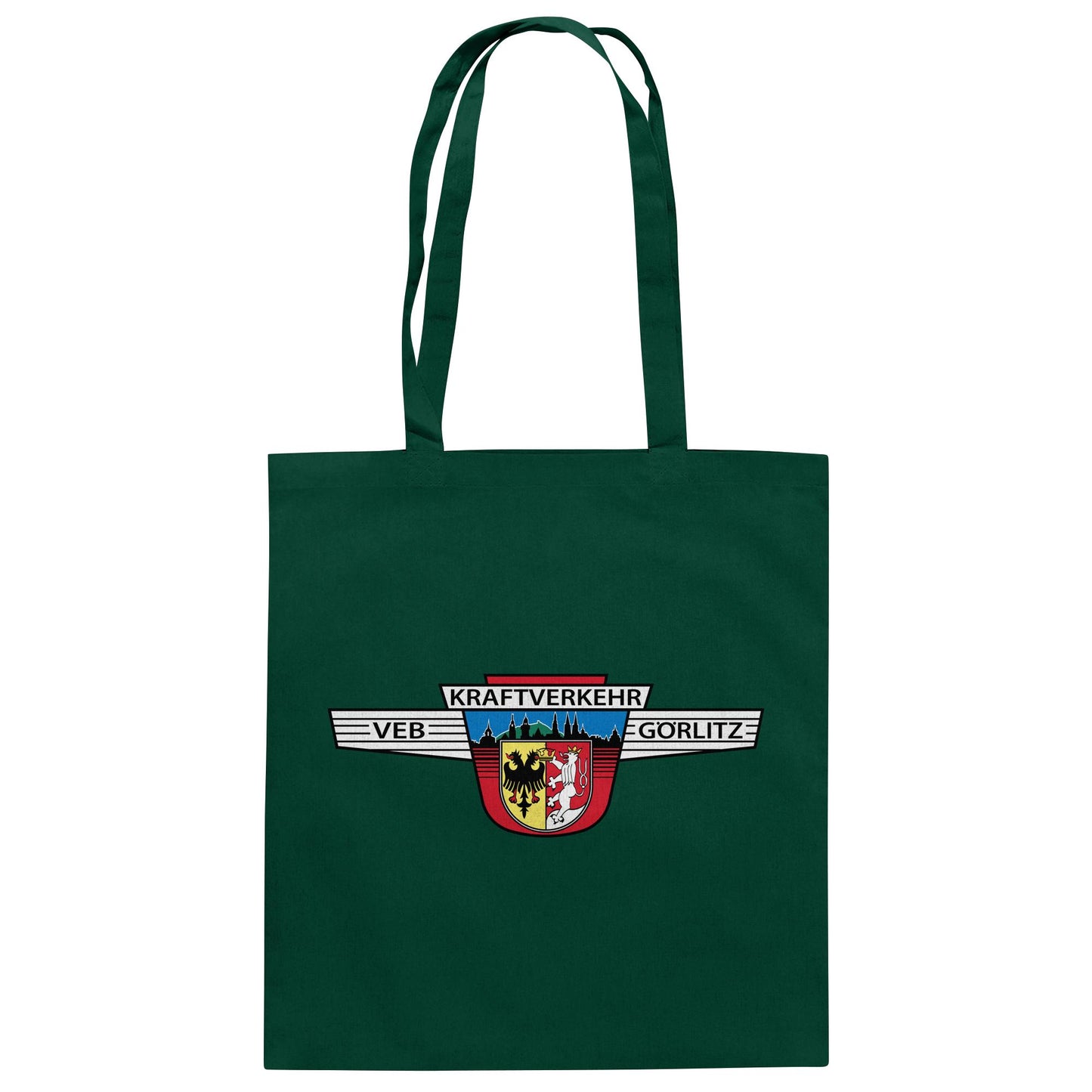 DDR Ostalgie Baumwolltasche • VEB KRAFTVERKEHR GÖRLITZ