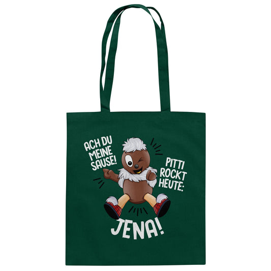 Pitti Stadt Nicki (Baumwolltasche) • PITTI ROCKT HEUTE JENA!