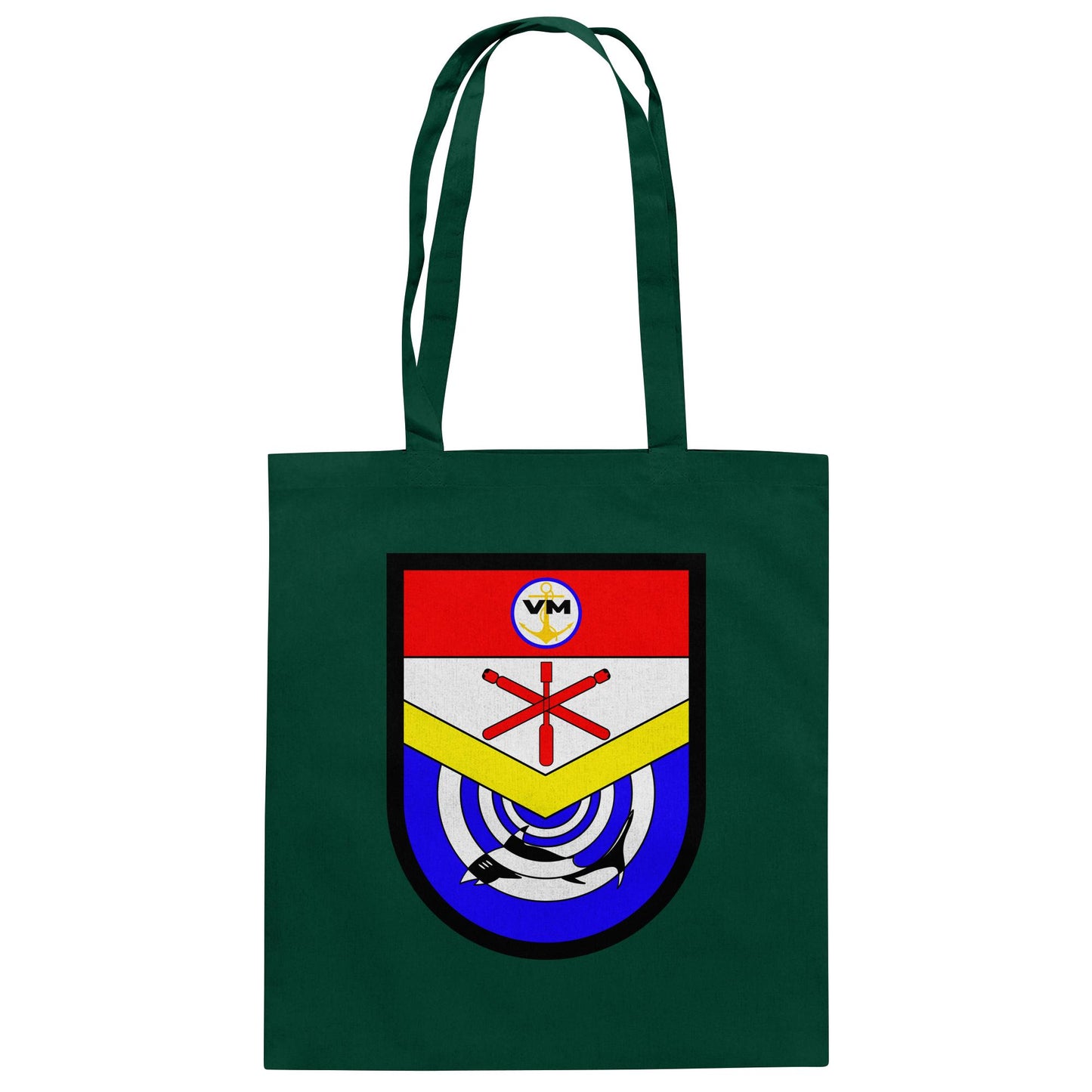 DDR Ostalgie Baumwolltasche • NVA EMBLEM - BOOTABWEHR SEESTREITKRÄFTE