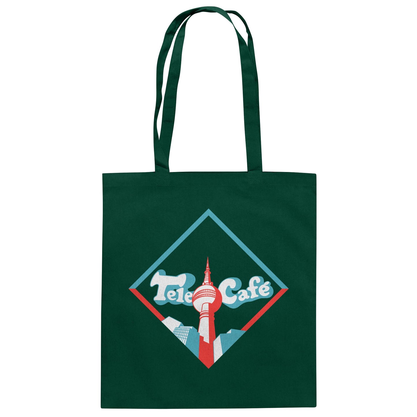 DDR Ostalgie Baumwolltasche • TELE CAFÉ IM FERNSEHTURM BERLIN