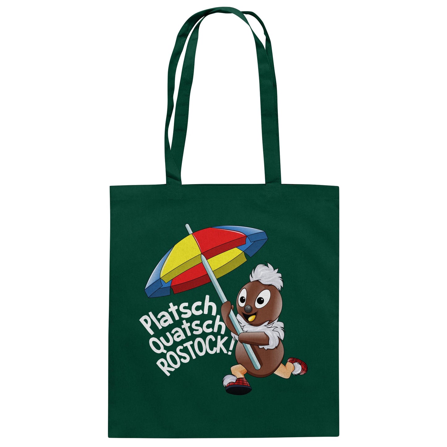 Pitti Stadt Nicki (Baumwolltasche) • PLATSCH QUATSCH ROSTOCK