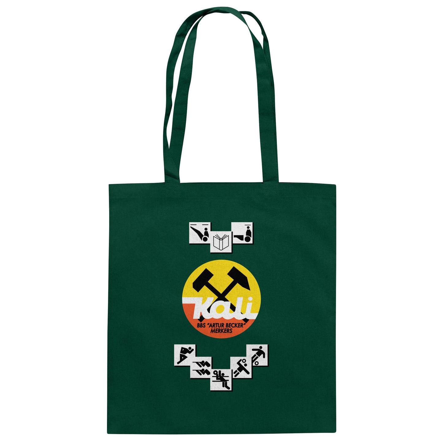 DDR Ostalgie Baumwolltasche • BBS KALI ARTUR BECKER - MERKERS
