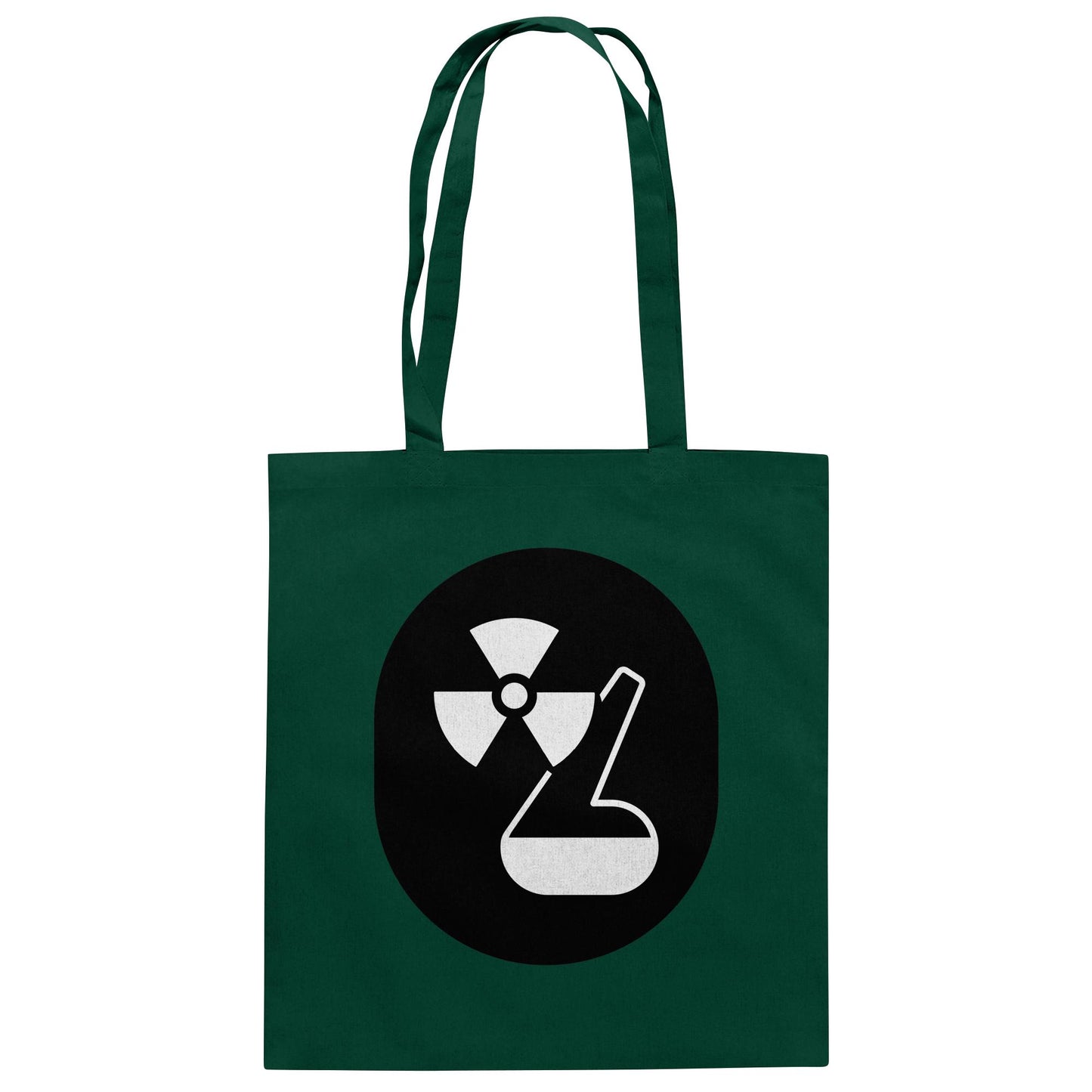 DDR Ostalgie Baumwolltasche • NVA EMBLEM - ABC-ABWEHR