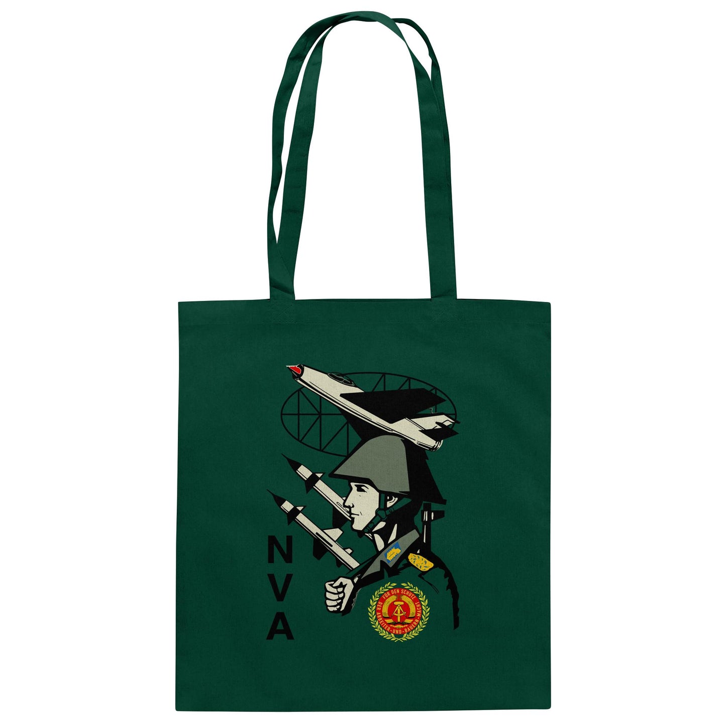 DDR Ostalgie Baumwolltasche • NVA - WERBEPLAKAT (ORIGINAL)