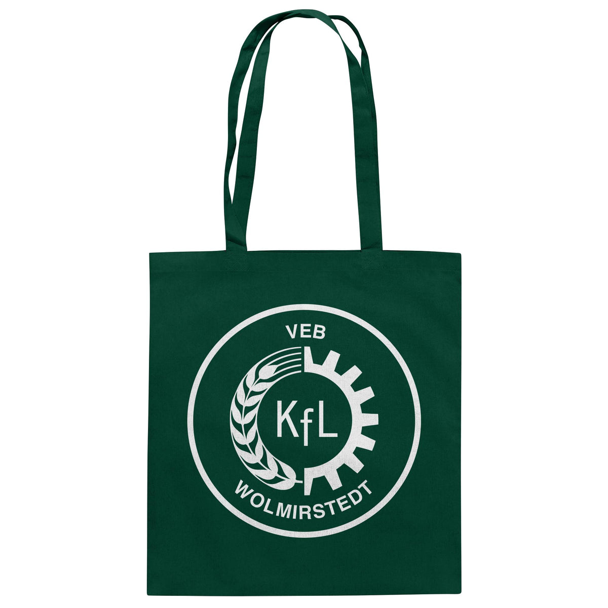 DDR Ostalgie Baumwolltasche • VEB KFL WOLMIRSTEDT