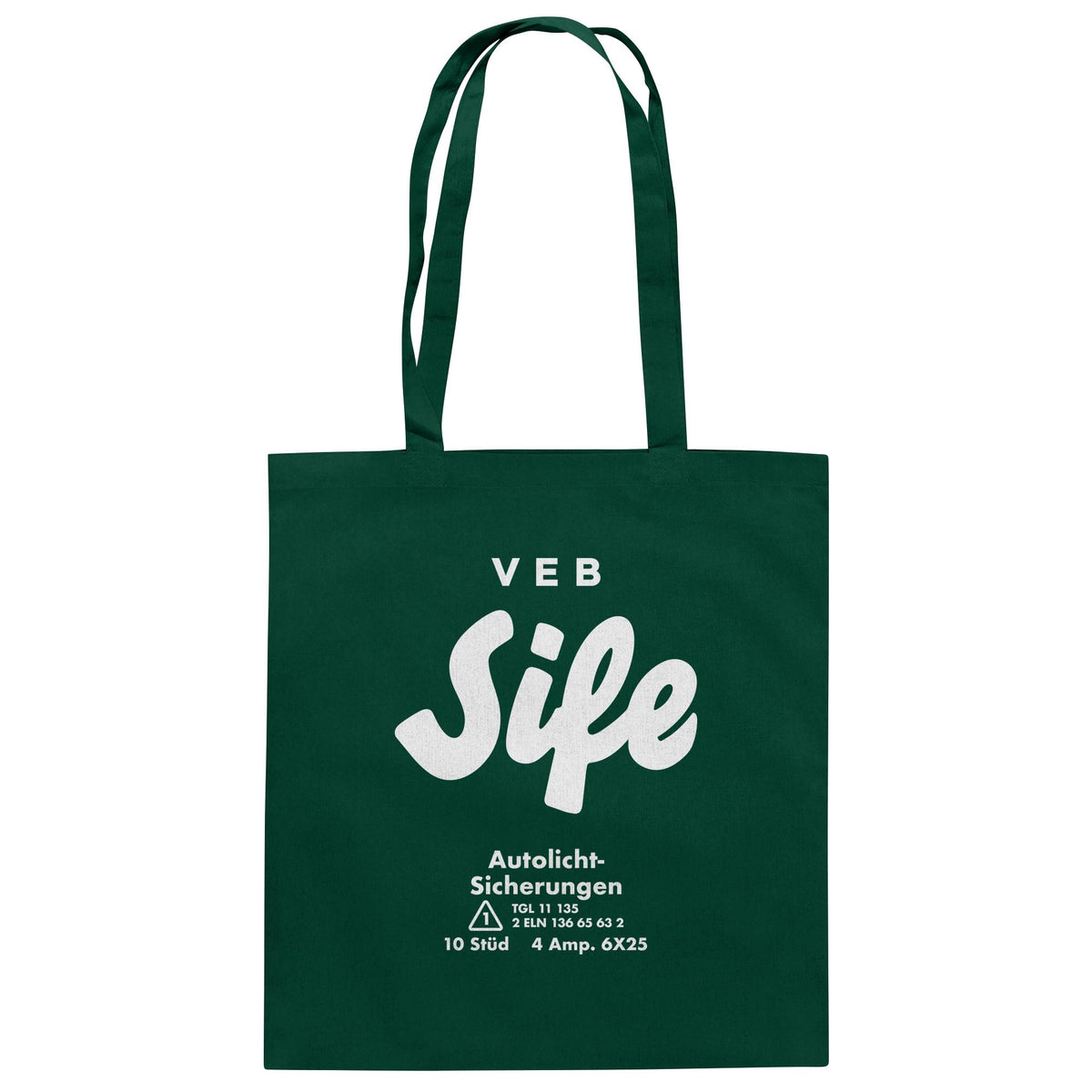 VEB SIFE GROSSBREITENBACH | DDR Ostalgie Baumwolltasche