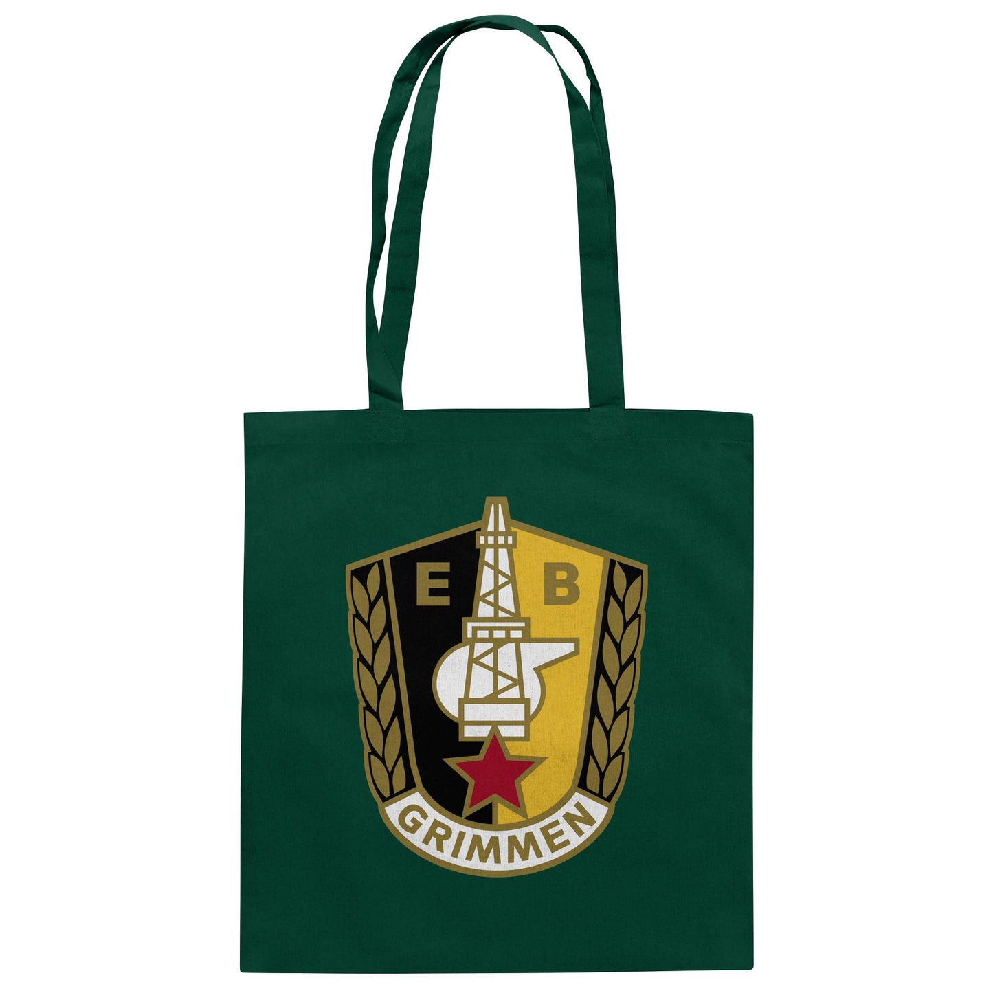 DDR Ostalgie Baumwolltasche • ERDÖL, ERDGAS GRIMMEN