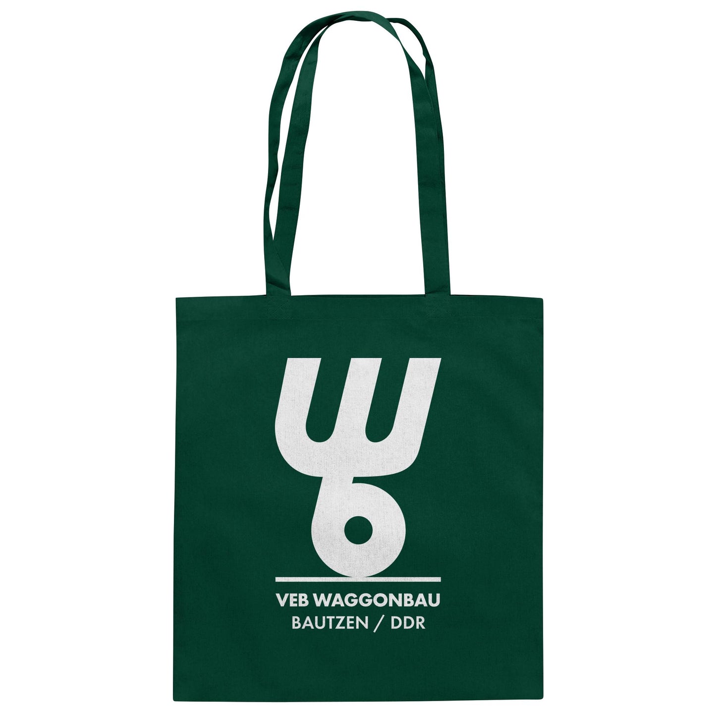DDR Ostalgie Baumwolltasche • VEB WAGGONBAU BAUTZEN