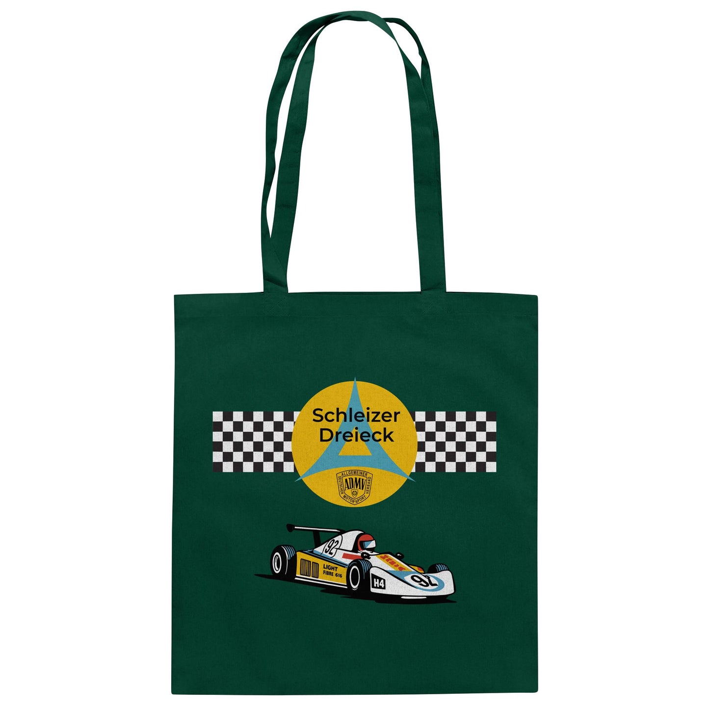 DDR Ostalgie Baumwolltasche • SCHLEIZER DREIECK DDR (ORIGINAL-WIMPEL)