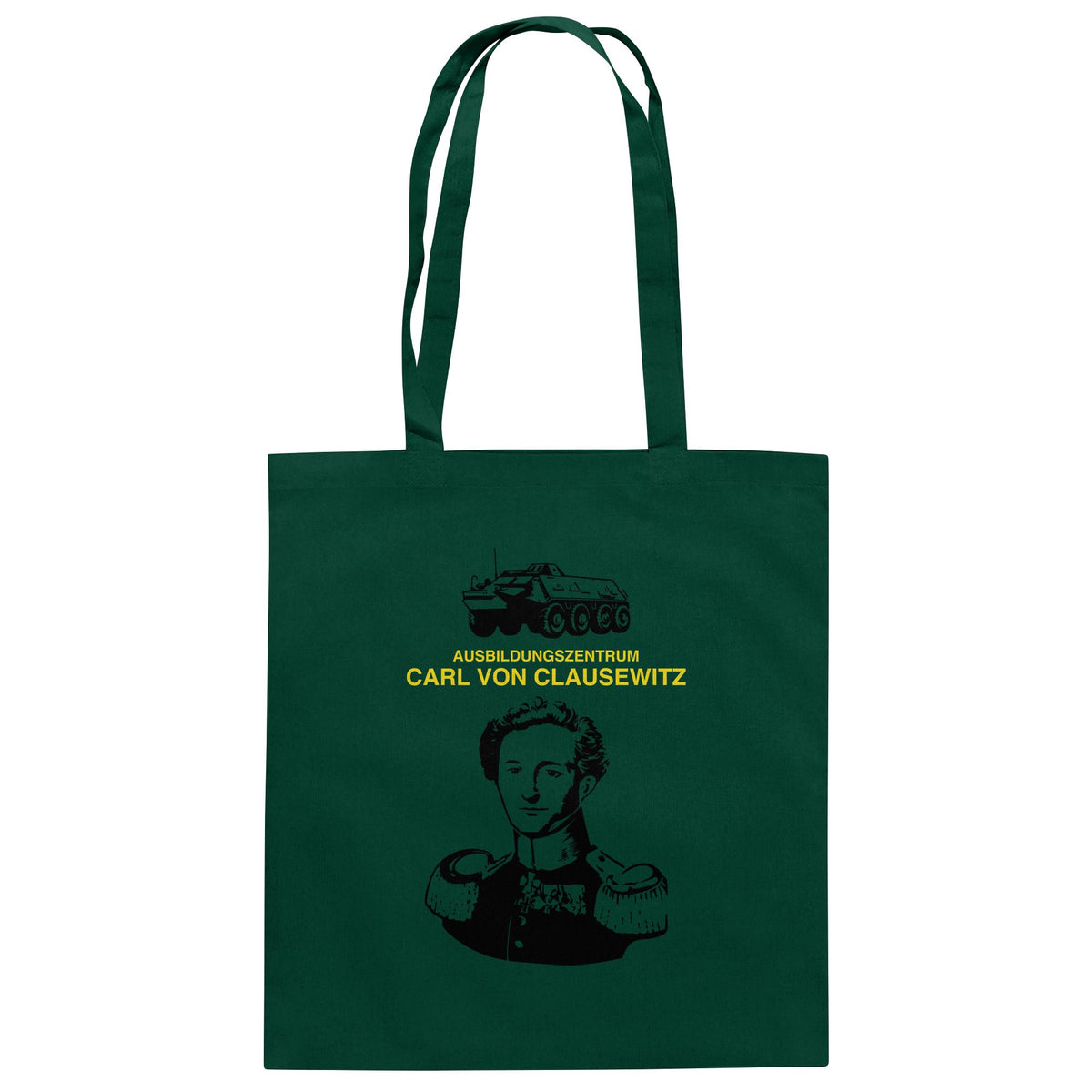 DDR Ostalgie Baumwolltasche • NVA-AUSBILDUNGSZENTRUM CARL VON CLAUSEWITZ