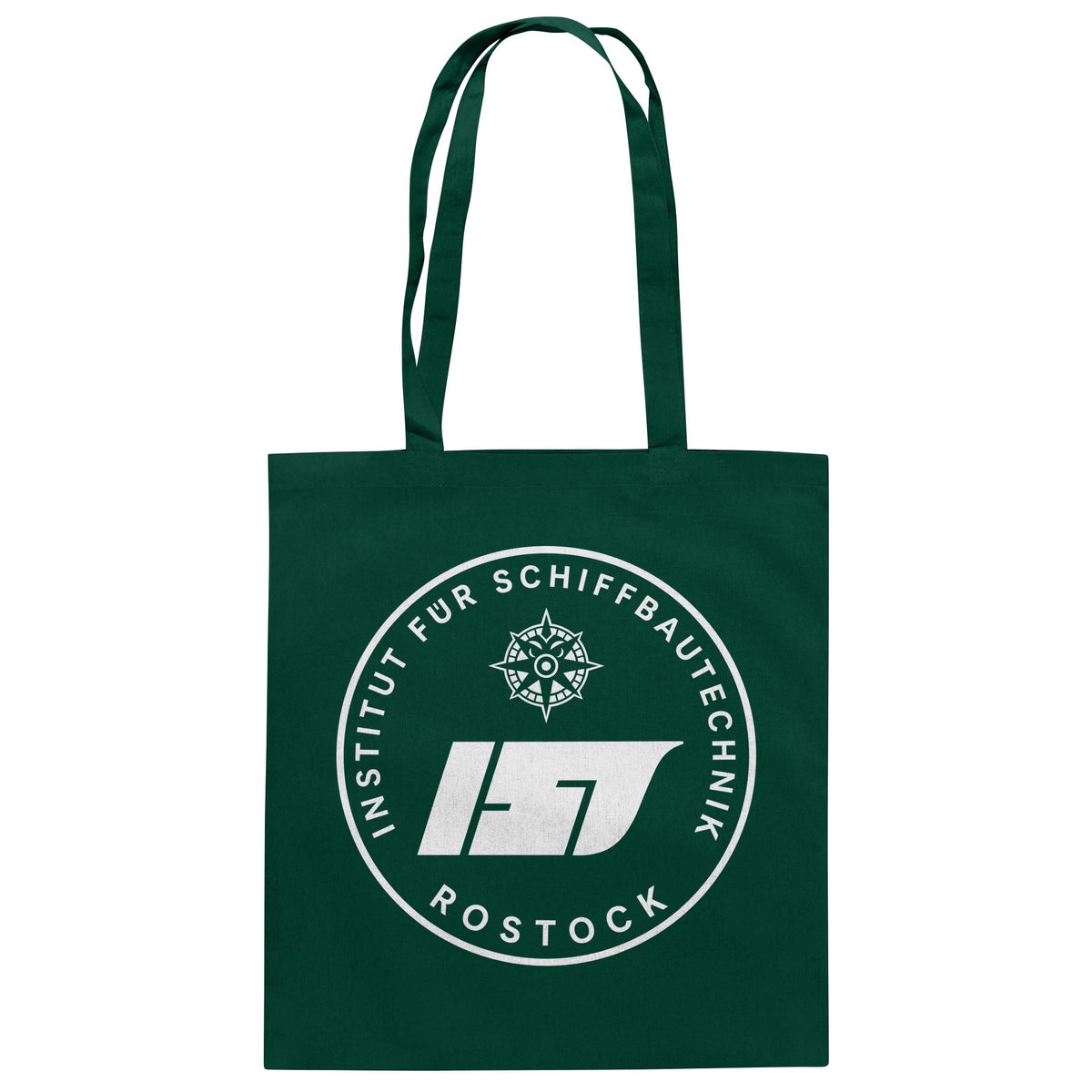 DDR Ostalgie Baumwolltasche • INSTITUT FÜR SCHIFFBAUTECHNIK ROSTOCK