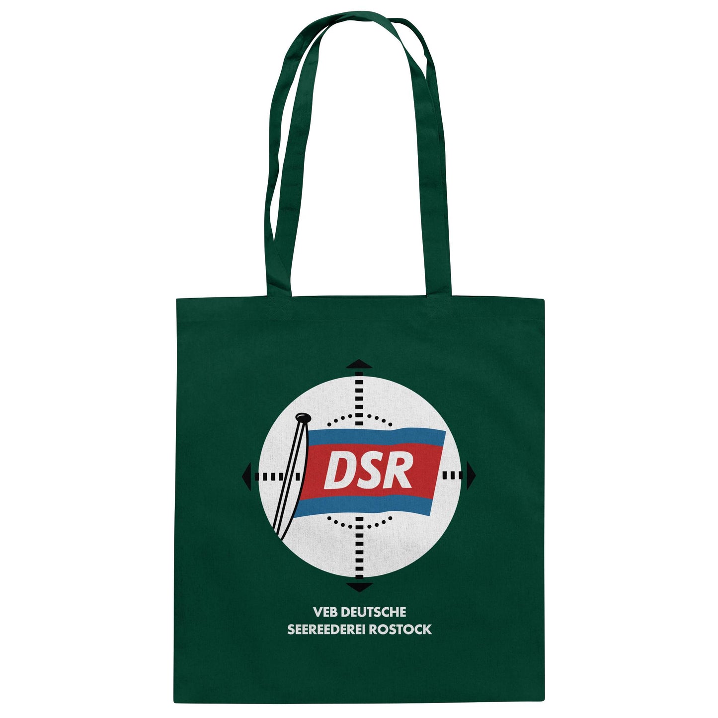 DDR Ostalgie Baumwolltasche • DSR - VEB DEUTSCHE SEEREEDEREI ROSTOCK