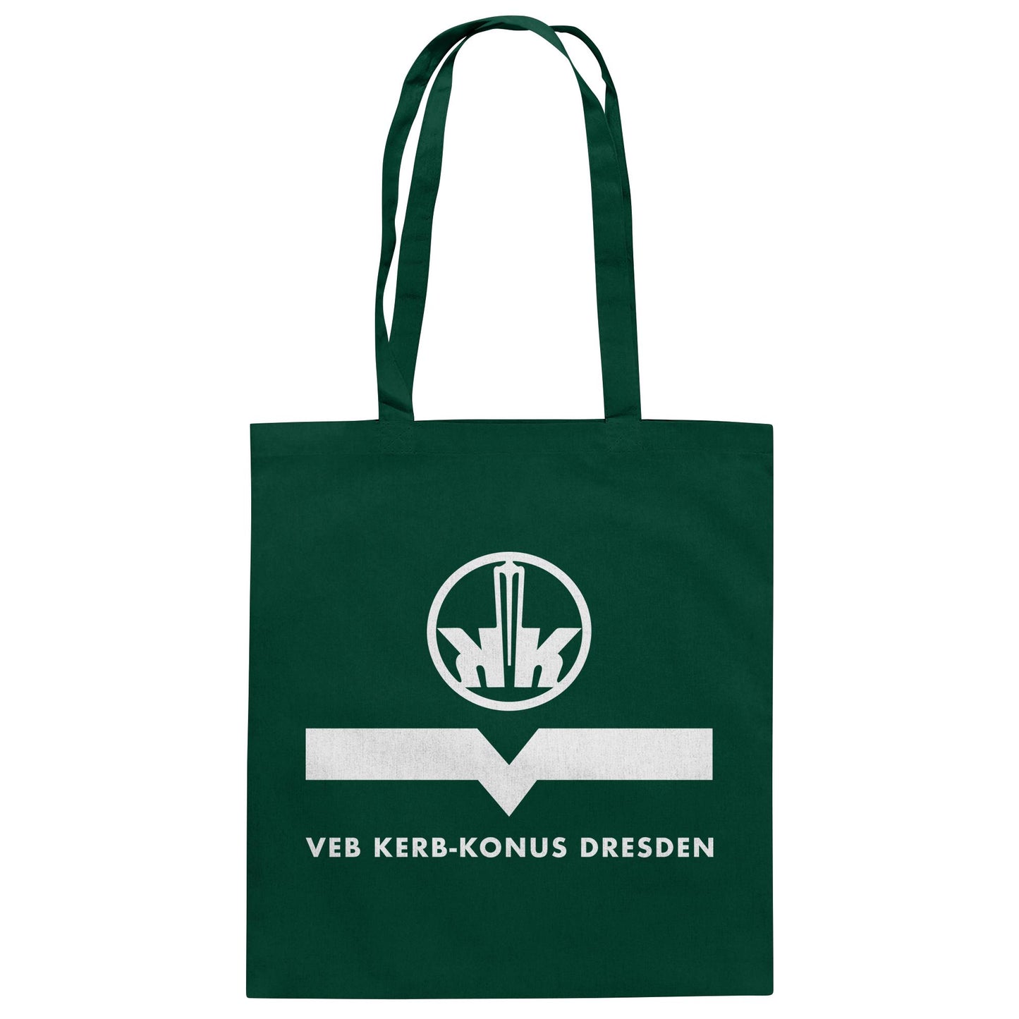 DDR Ostalgie Baumwolltasche • VEB KERB-KONUS DRESDEN