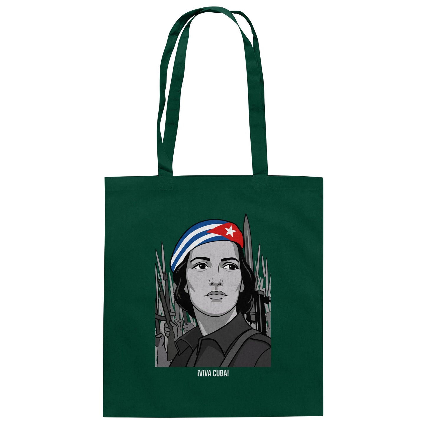 DDR Ostalgie Baumwolltasche • VIVA CUBA!
