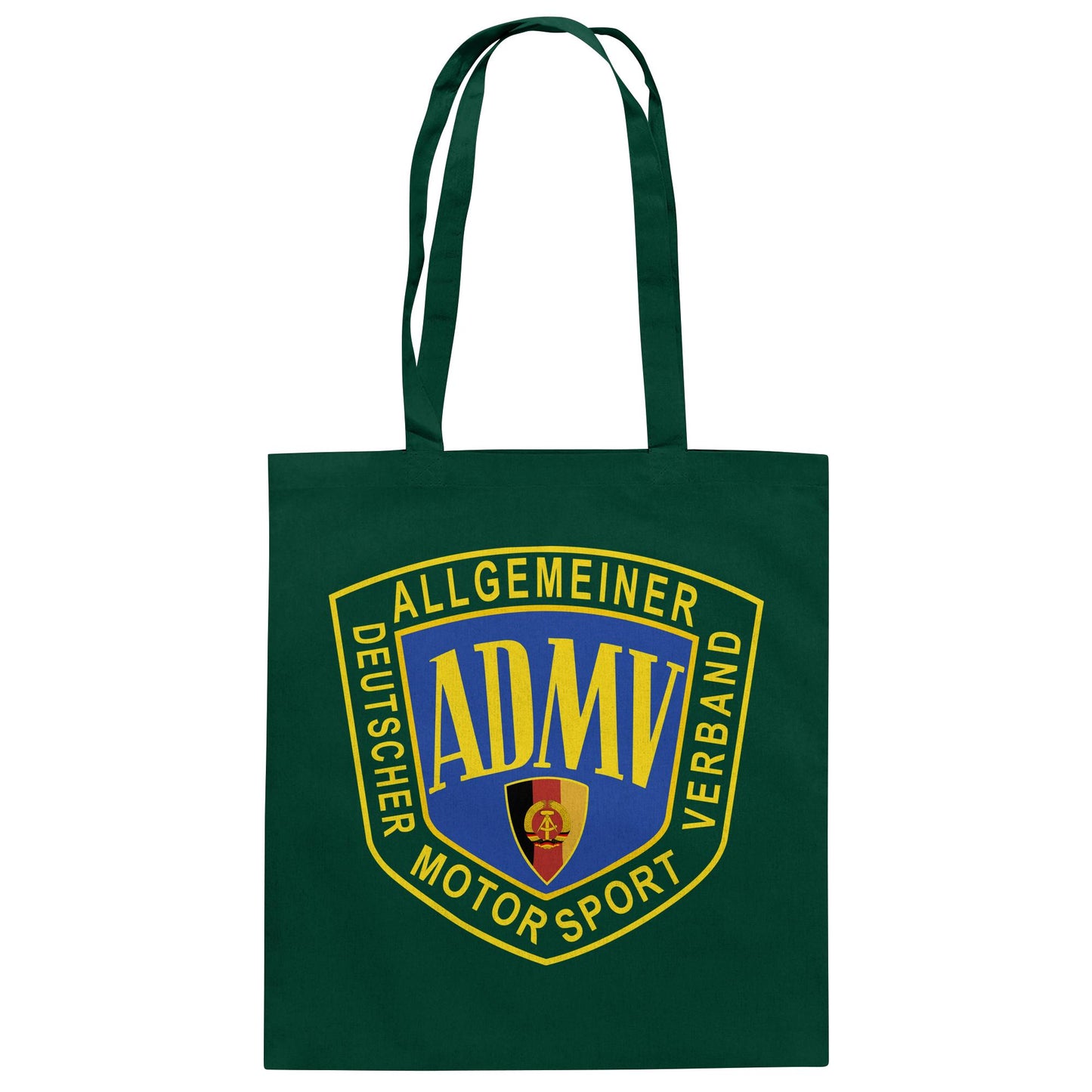 DDR Ostalgie Baumwolltasche • ADMV MOTORSPORTVERBAND DER DDR