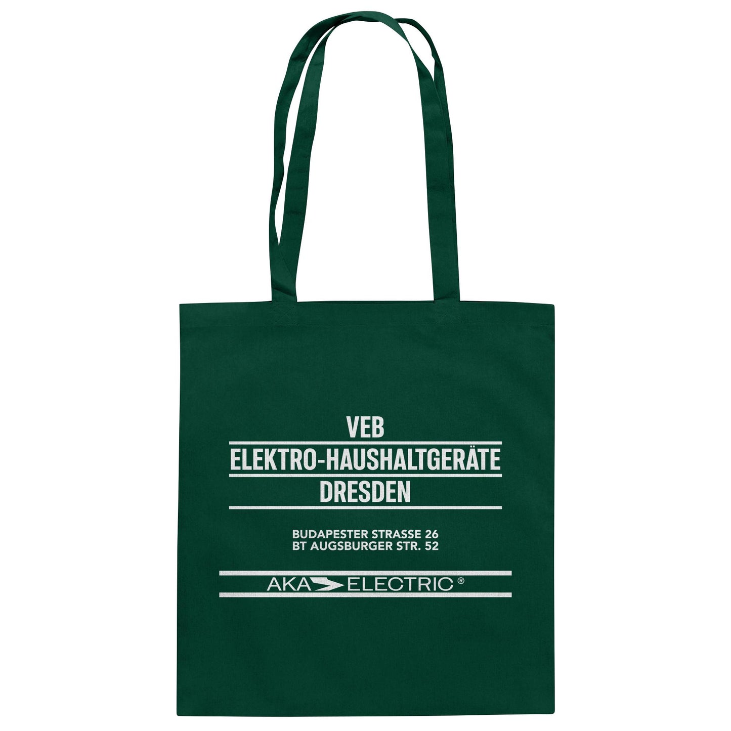 DDR Ostalgie Baumwolltasche • AKA ELECTRIC DRESDEN