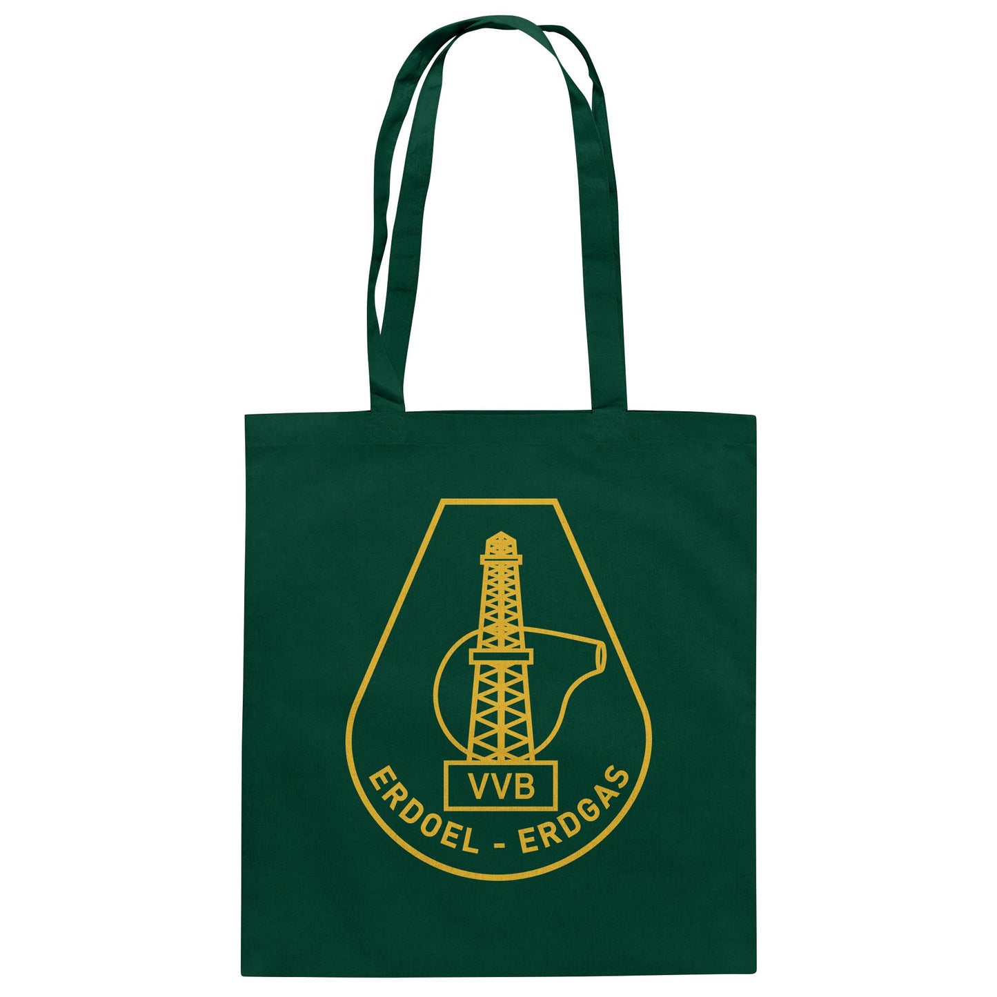DDR Ostalgie Baumwolltasche • VVB ERDOEL-ERDGAS
